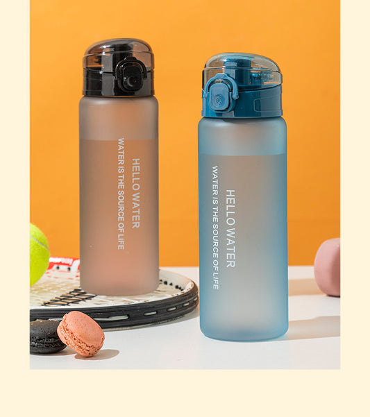 Summer large-capacity plastic water cup sports fitness kettle anti-drop giveaway gift cup